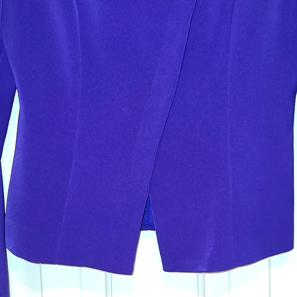 Pageant event outfit. Purple - 100% Polyester.  Size 2-4, - Picture 3 of 10